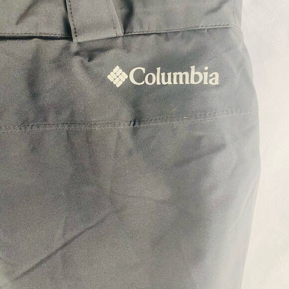 Columbia Women's omni-tech arctic trip ski snow pants black gray charcoal‎ XL - Picture 7 of 7